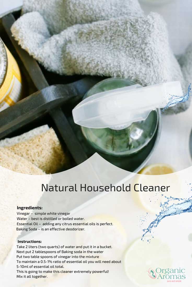 Easy, Cheap “Industrial Strength” Natural Household Cleaner - Organic  Aromas®